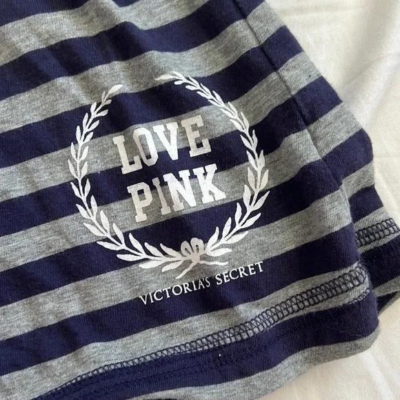 Vintage Victoria's Secret PINK babydoll Striped Tank Top - Picture 3 of 4